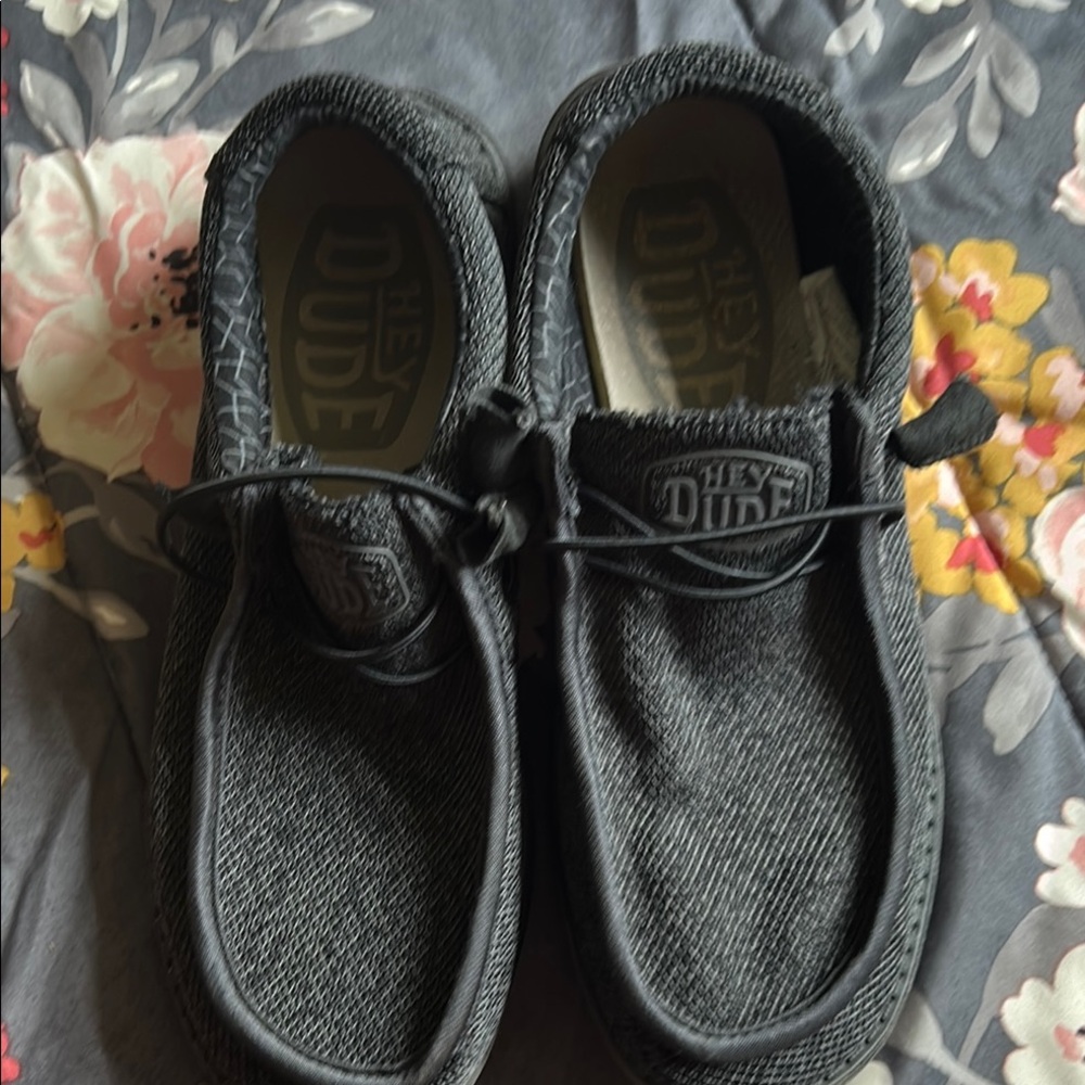 Hey Dude Charcoal Loafers